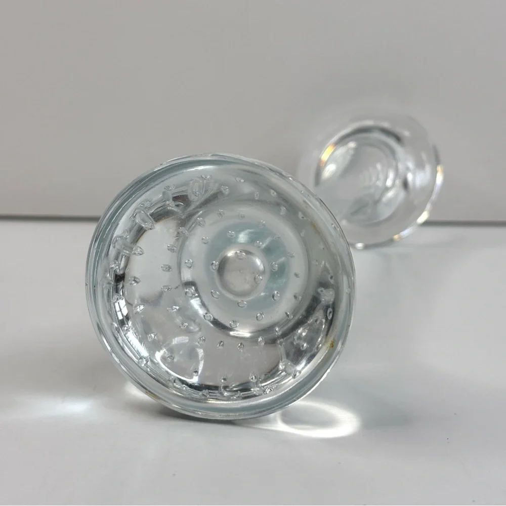Tuscany Collection Vintage Crystal Jack in the Pulpit Controlled Bubble Bud Vase